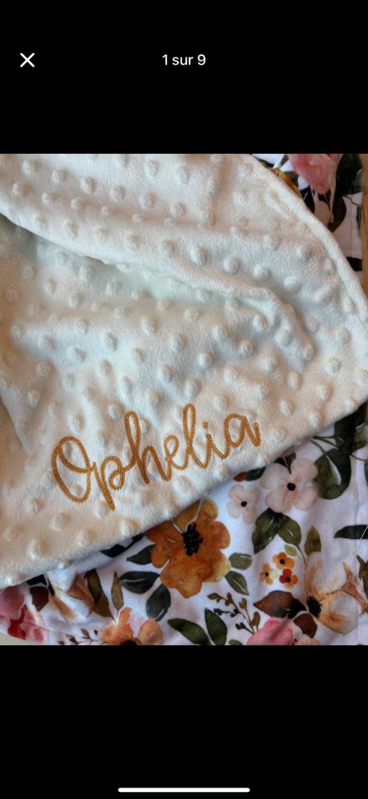 Couverture personnalisée · Ophelia