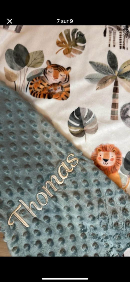 Couverture personnalisée · Thomas